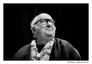 Elio Pandolfi in “IO MI RICORDO…” a tu per tu con Riccardo Castagnari al Teatro Flaiano, 11 marzo 2019.